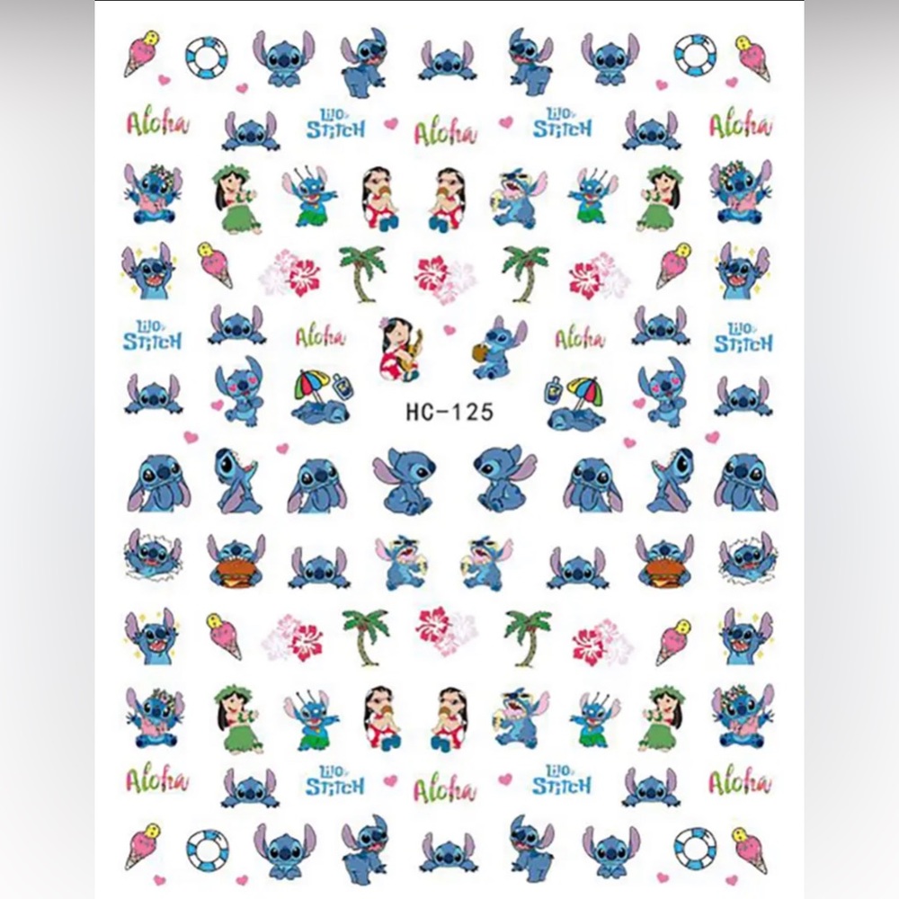 $1 NAIL STICKER SHEET. NEW. $1 WITH ANY $10 ORDER OR MORE